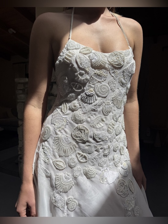 For Love And Lemons Dresses & Skirts - ✨ RARE ✨ For Love & Lemons Seaside Treasure 🐚 Beaded Midi Dress 🌊 Size 0 NWT